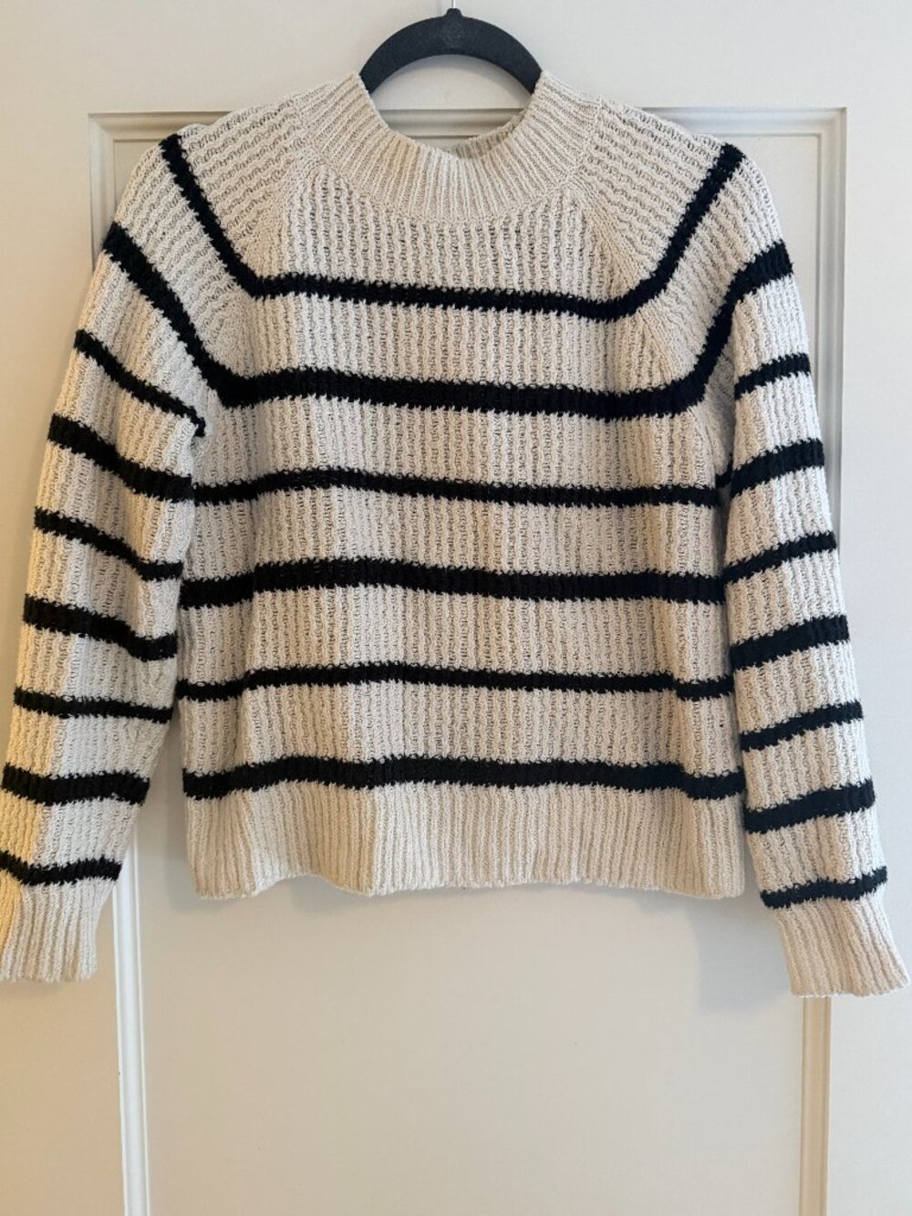 Vince Ribbed Stripe Sweater